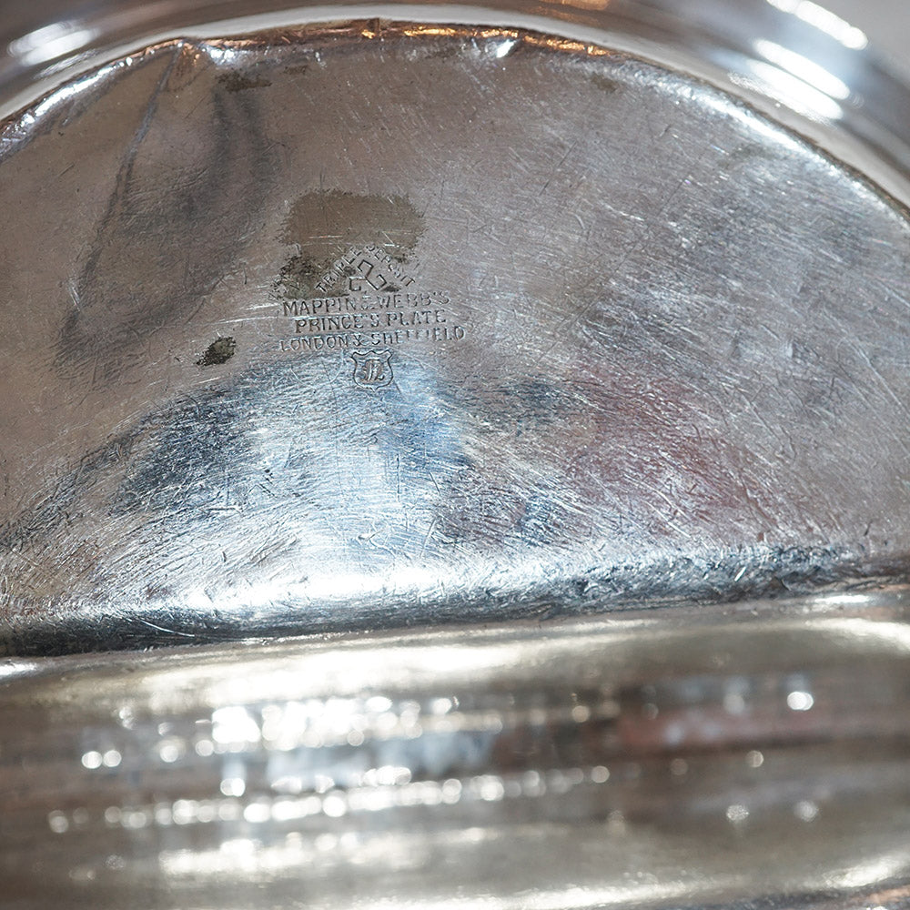 RMS Windsor Silver Plate Serving Dish & Cover Trinity Marine