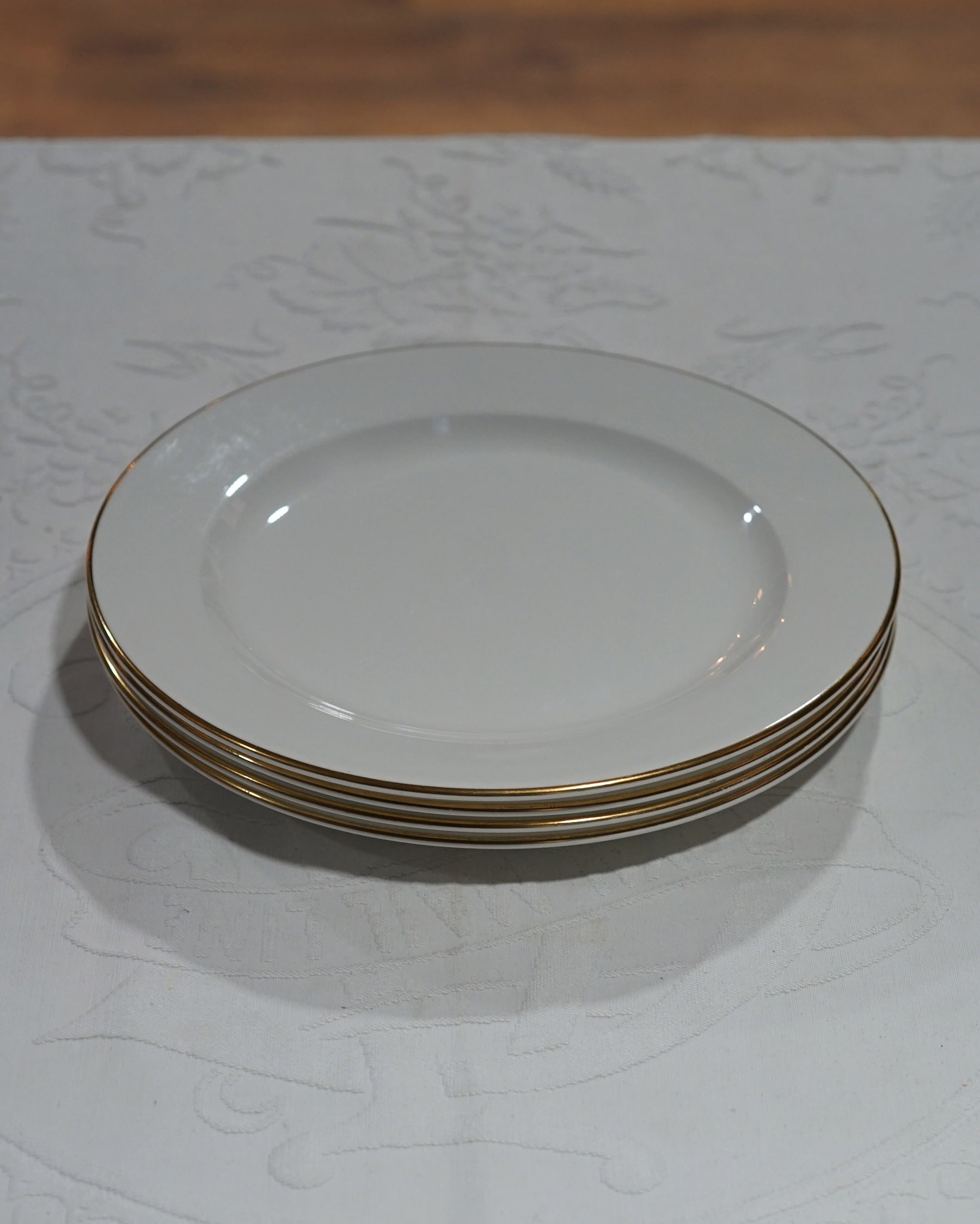 HMS Ark Royal and HMS Invincible - 10in China Plates x 4 Trinity Marine