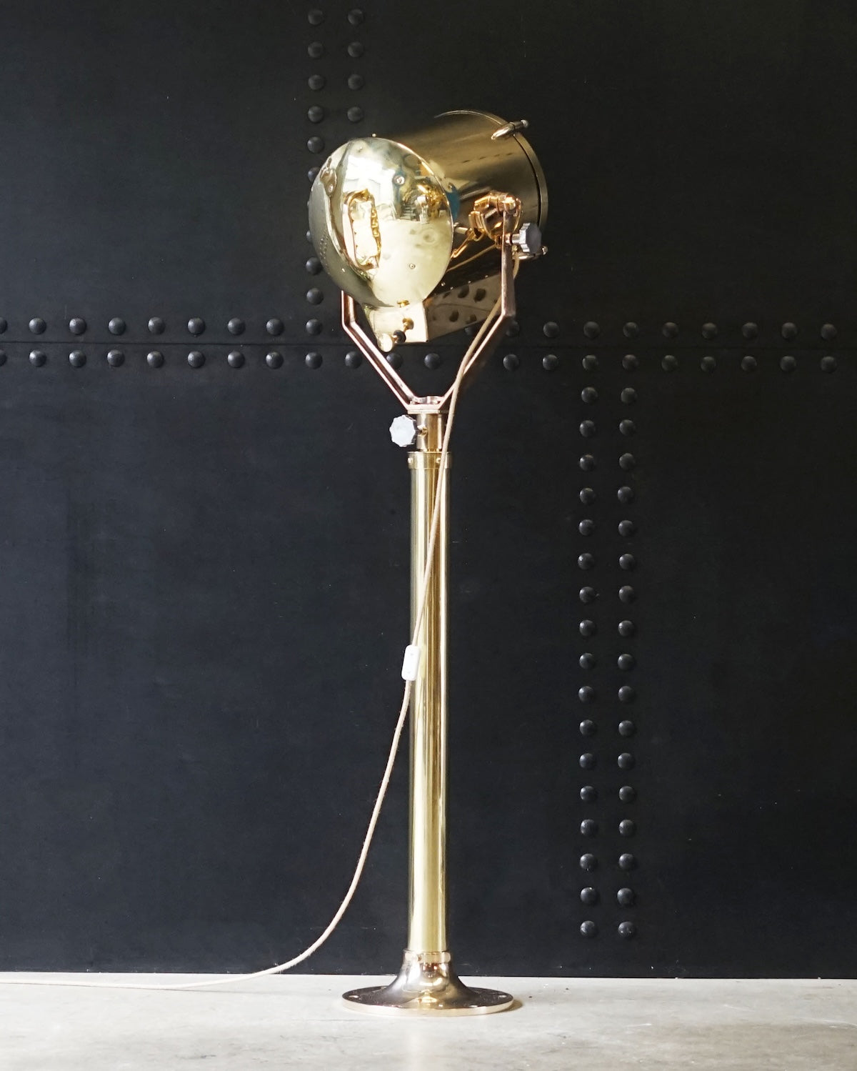 Royal Navy Warship Searchlight by Francis Trinity Marine