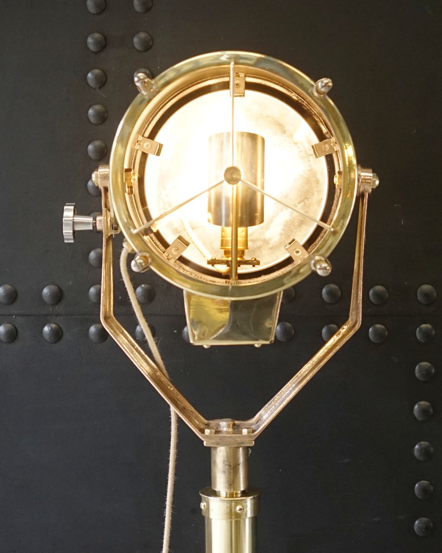 Royal Navy Warship Searchlight by Francis Trinity Marine