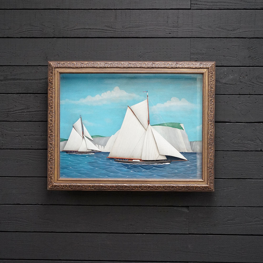 America's Cup Valkyrie III Diorama Trinity Marine
