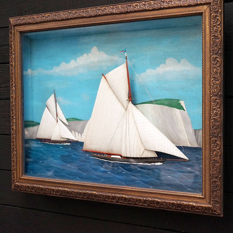 America's Cup Valkyrie III Diorama Trinity Marine