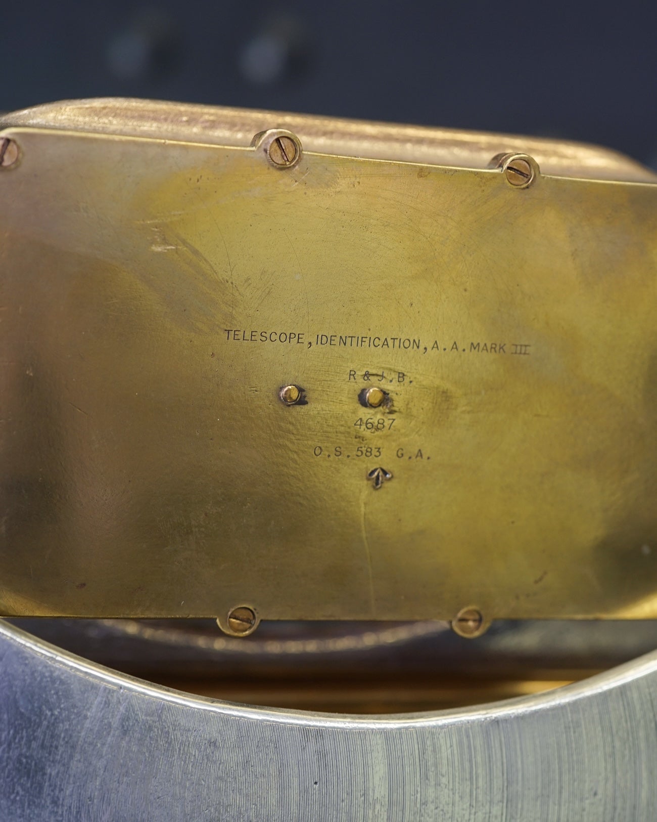 WW2 Anti-Aircraft Rangefinder by Ross & J.Barr Ltd Trinity Marine
