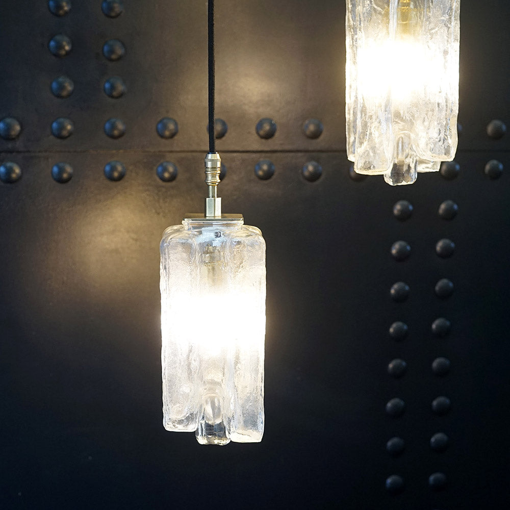 Rare Granada Ice Glass Cascade Chandelier – JT Kalmar Trinity Marine