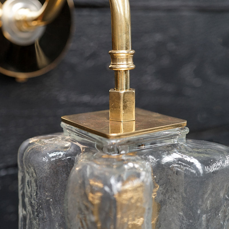 Granada Ice Glass Wall Sconce - JT Kalmar Trinity Marine