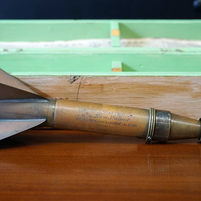 Rare Harpoon Style Ships Log by Massey Trinity Marine