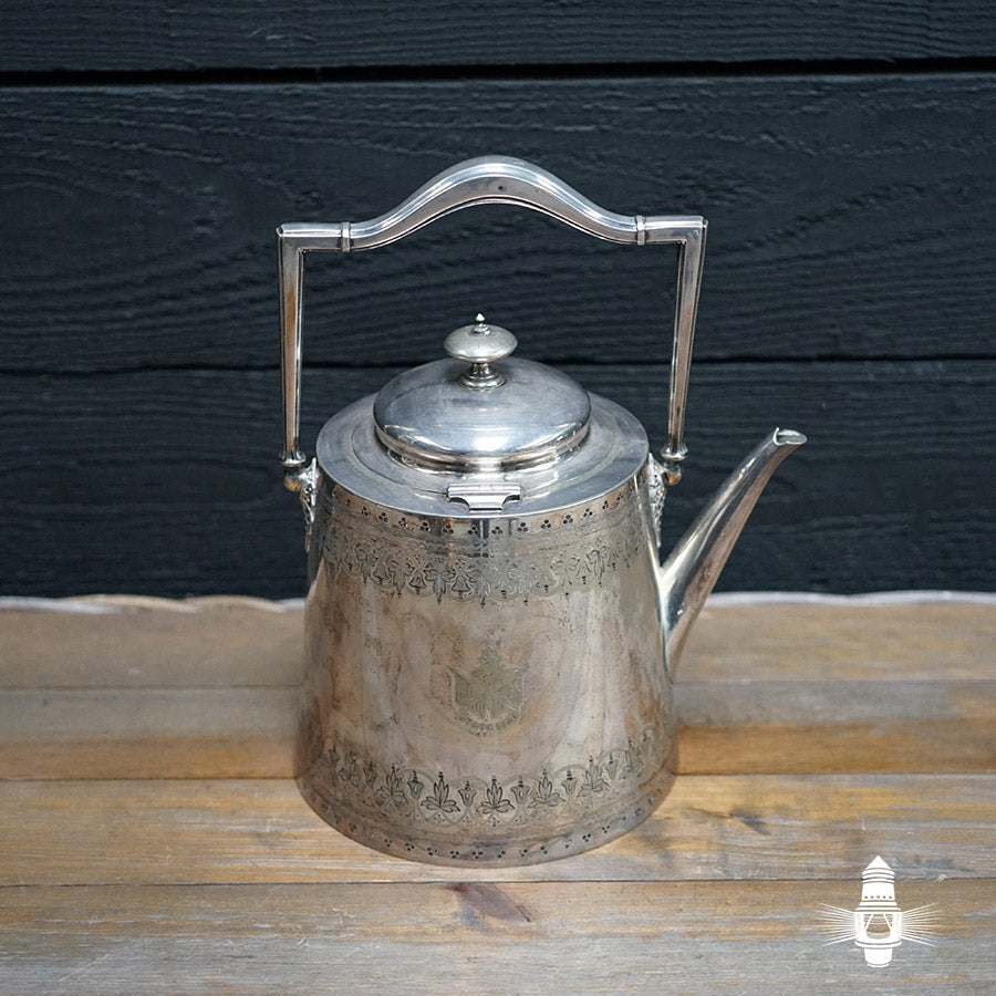 Rare “State Line” Steamer Ships Teapot – 1872 Trinity Marine