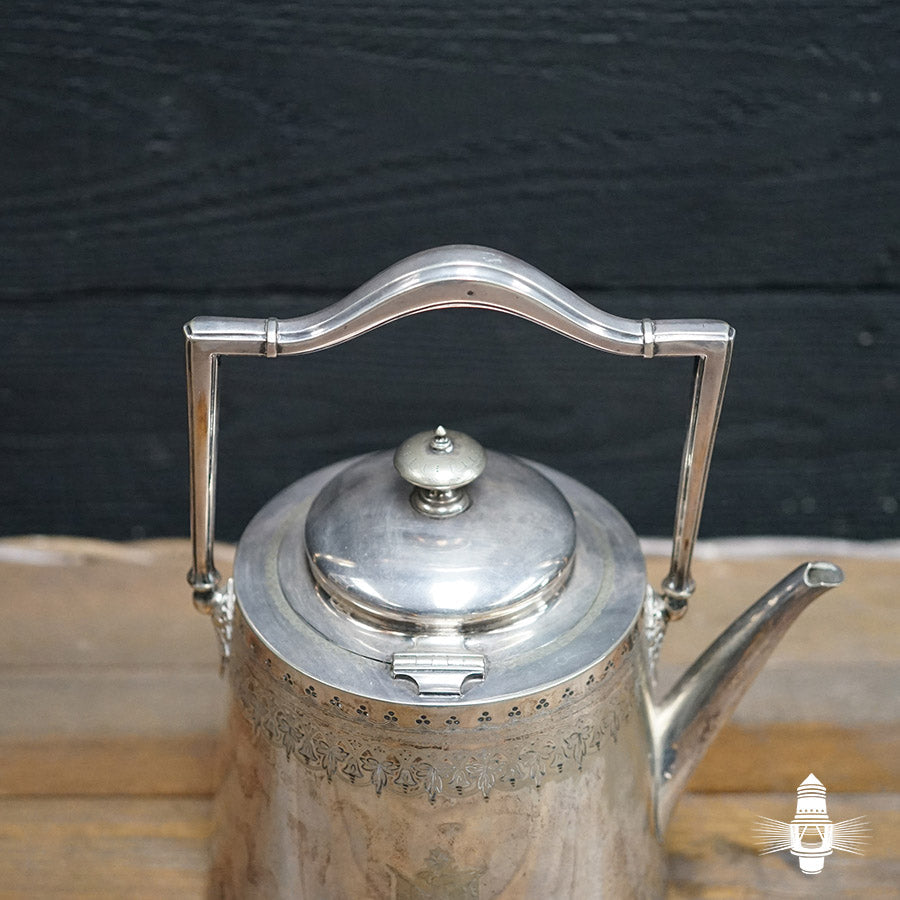 Rare “State Line” Steamer Ships Teapot – 1872 Trinity Marine
