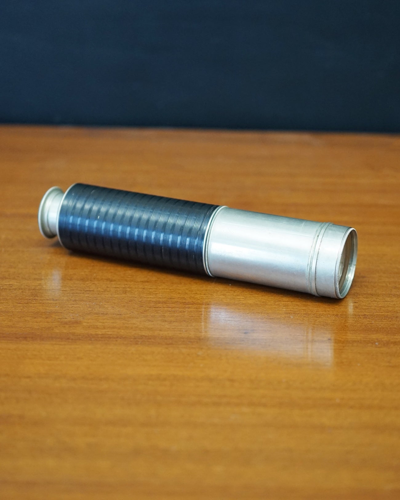 Excellent Nickel Silver 4 Drawer Telescope by Ross Trinity Marine