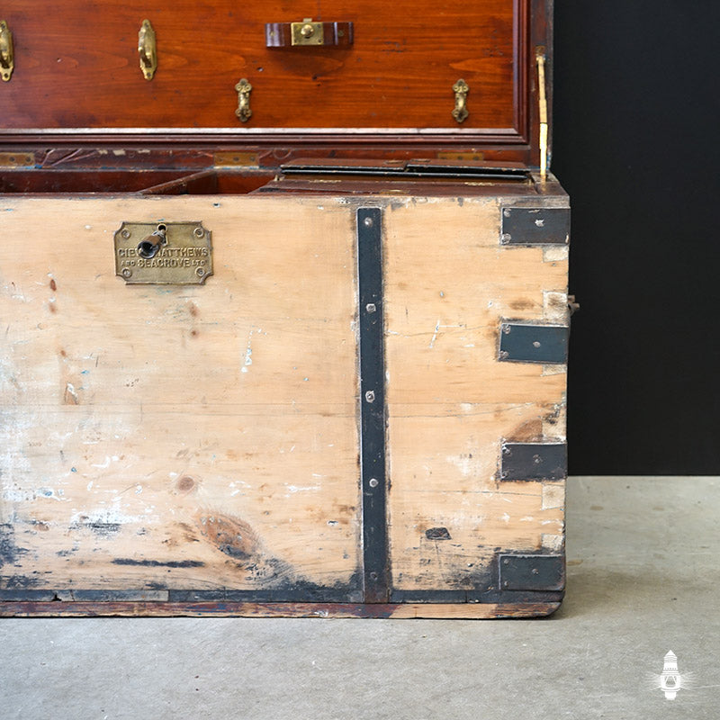 Royal Naval Officers Trunk - Gieve Matthews & Seagrove Ltd Trinity Marine