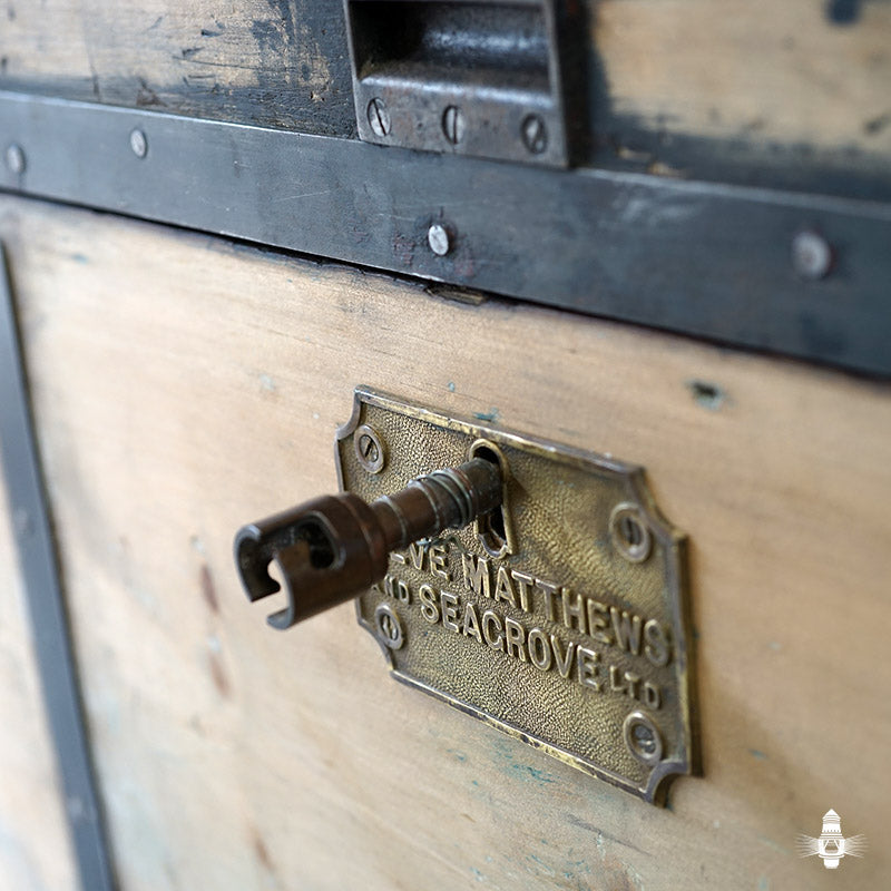 Royal Naval Officers Trunk - Gieve Matthews & Seagrove Ltd Trinity Marine
