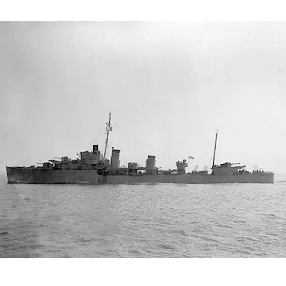 HMS Duncan Boat Badge - 1933 Trinity Marine