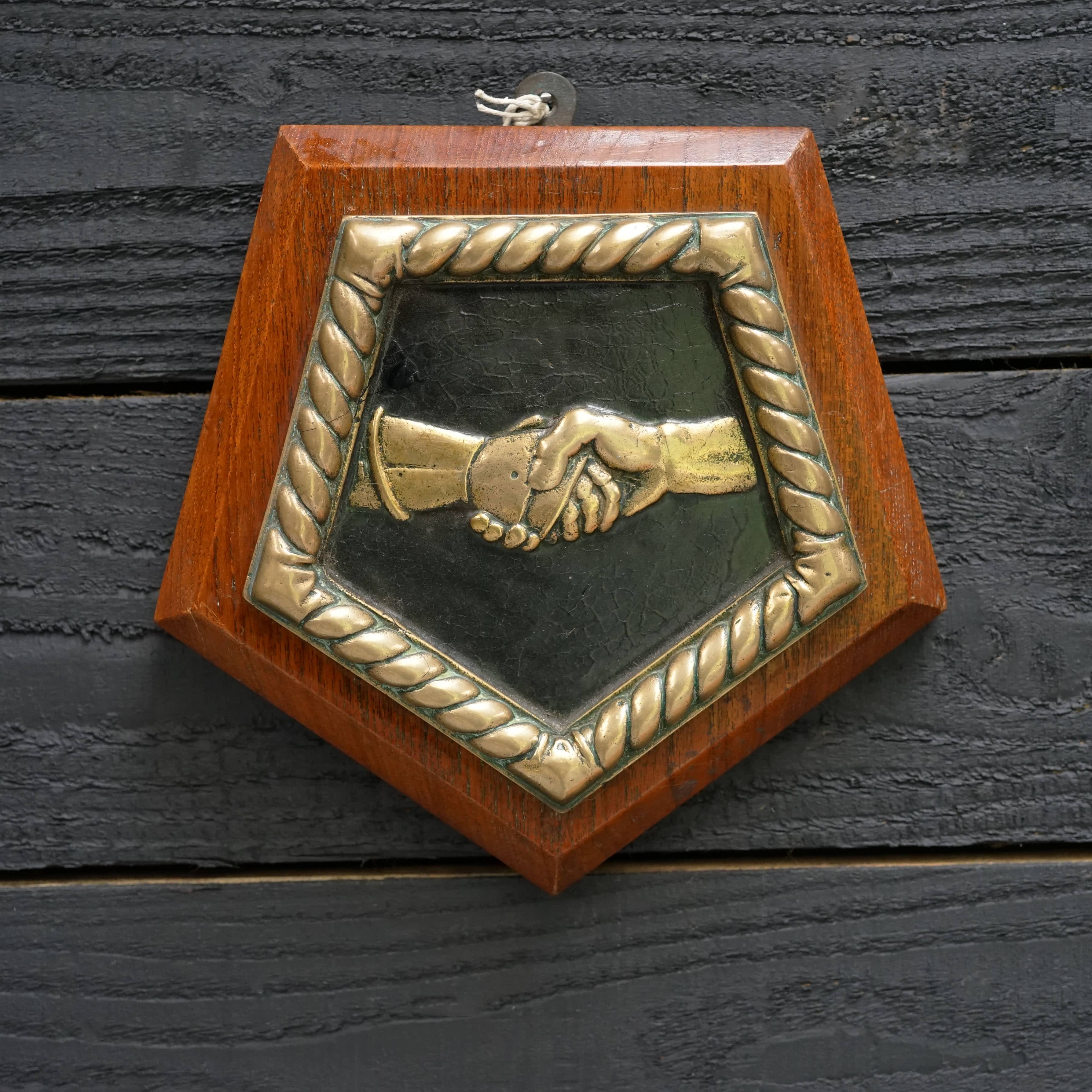 HMS Concord Boat Badge - 1916 Trinity Marine