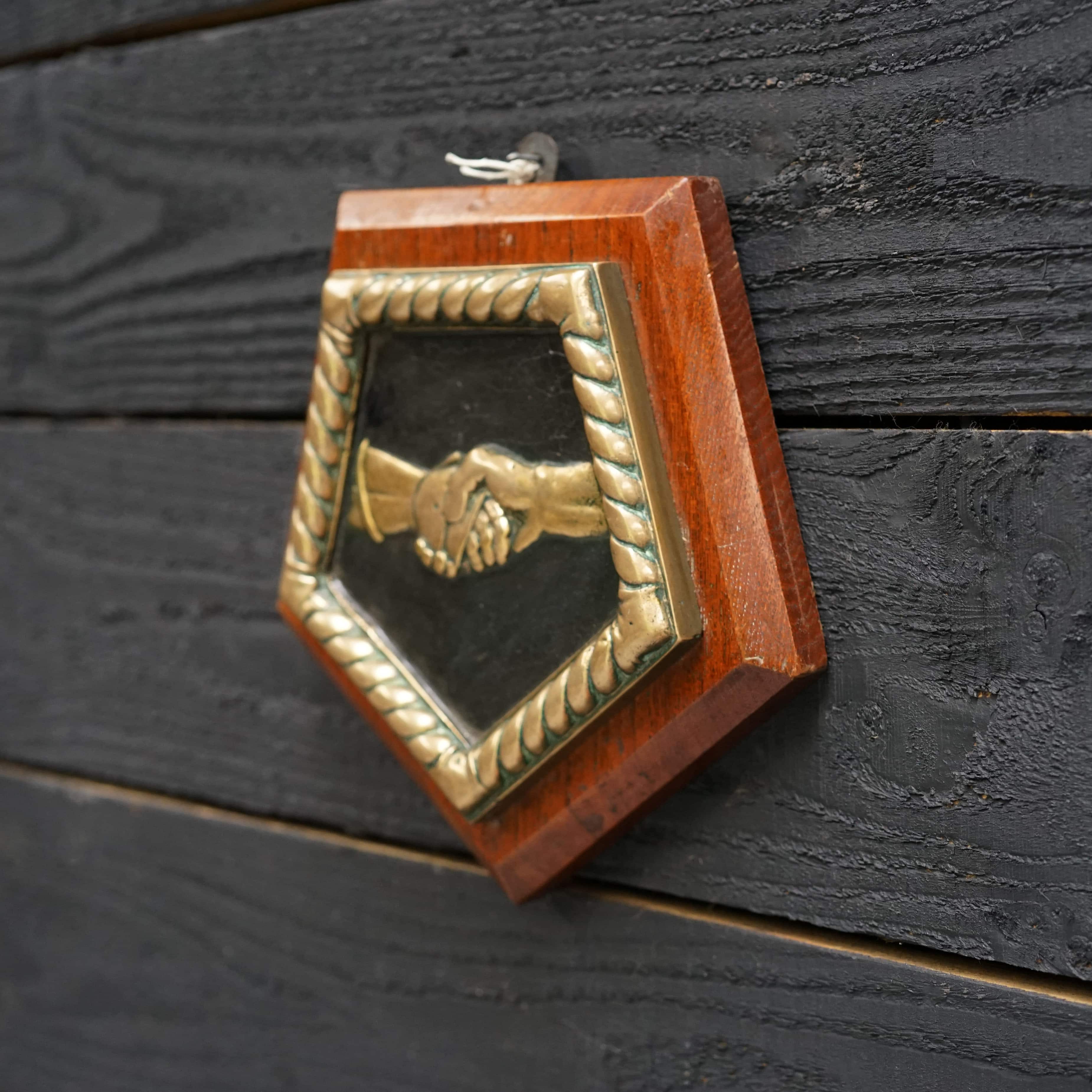 HMS Concord Boat Badge - 1916 Trinity Marine