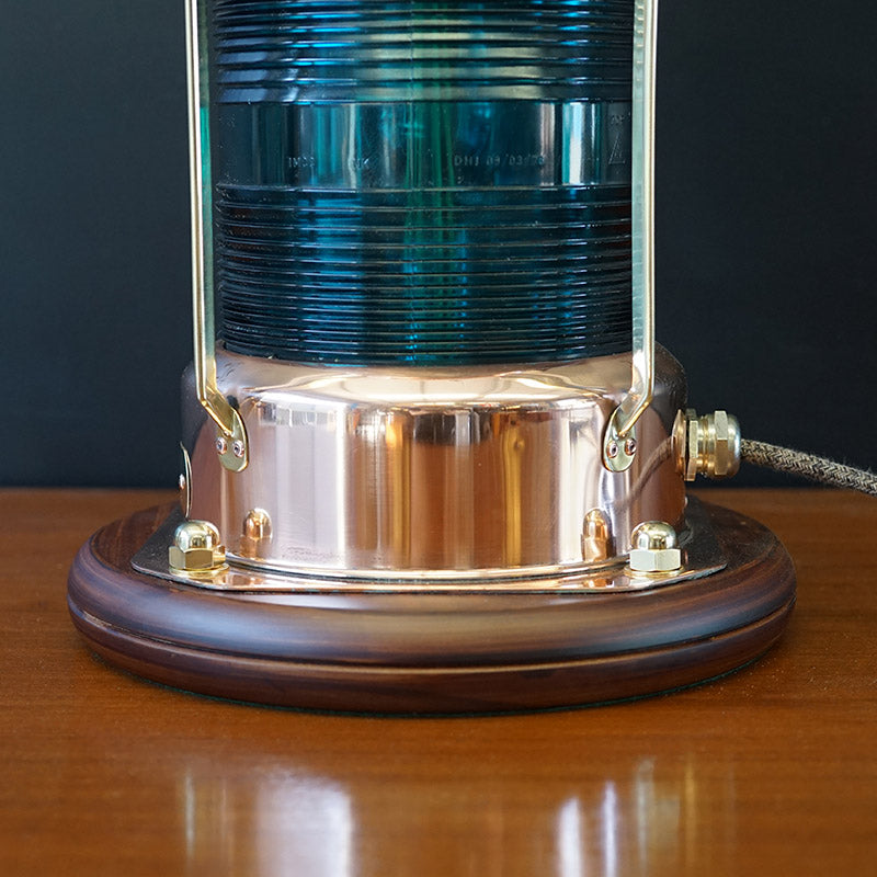 Royal Navy Warship Navigation Lamp - Green Trinity Marine