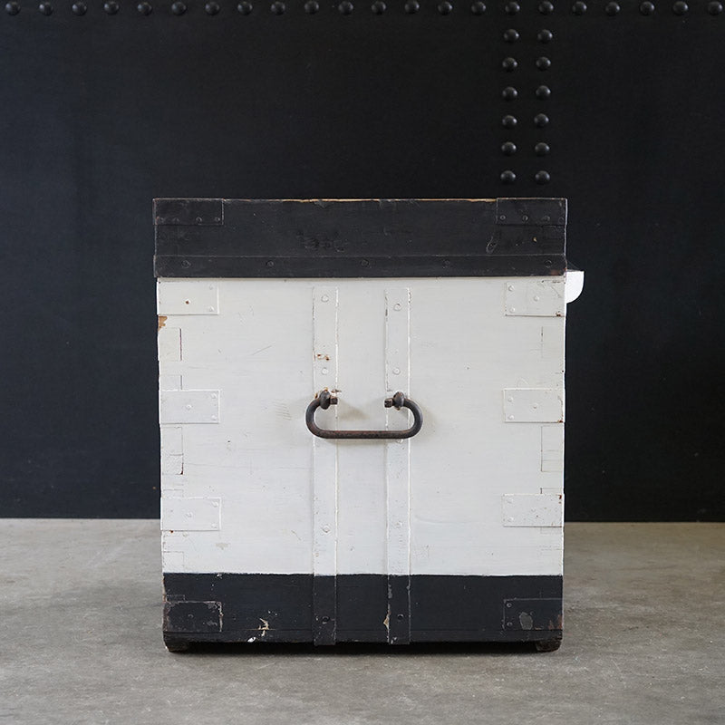 Painted Royal Navy Officers Trunk Trinity Marine