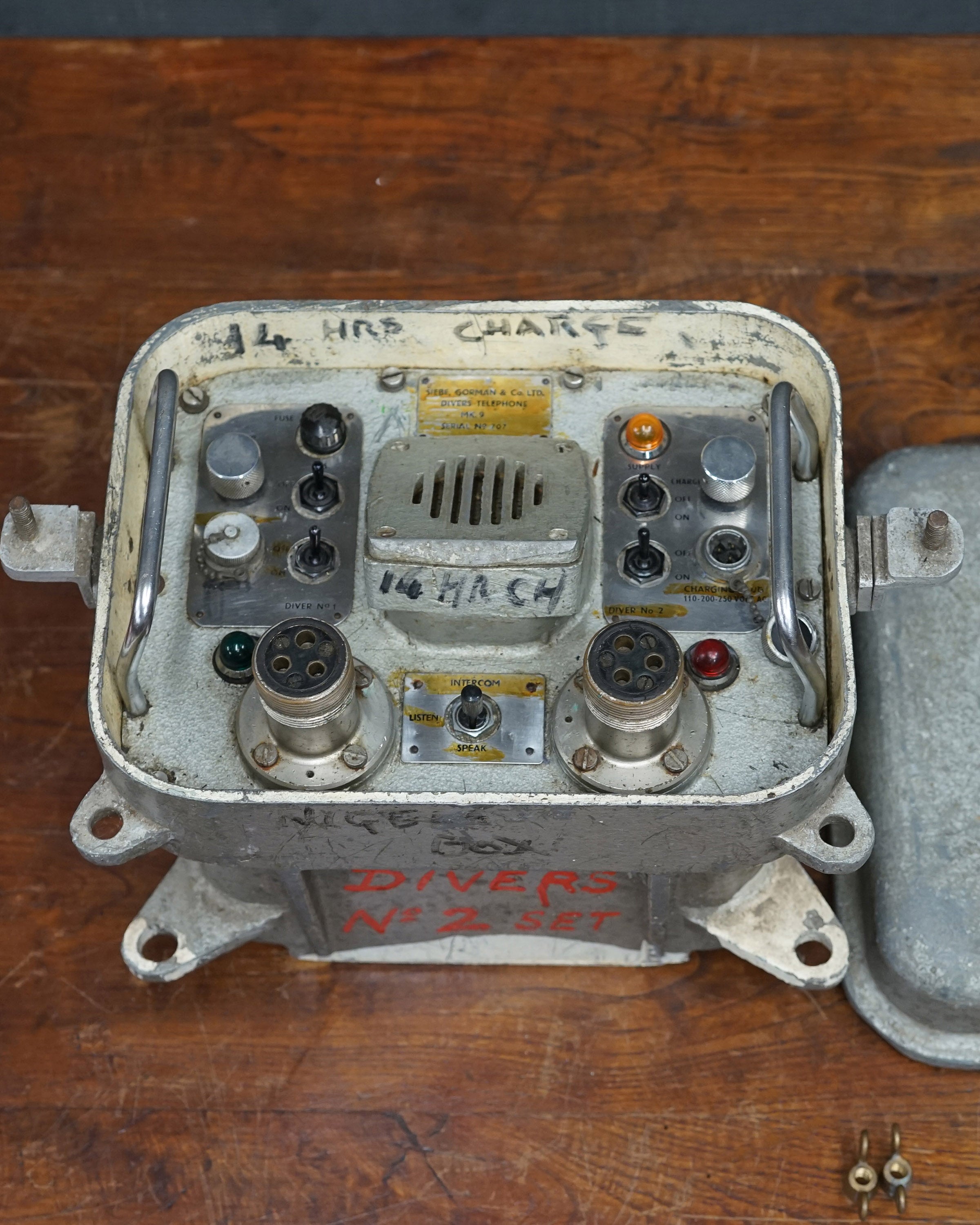 Royal Navy Siebe Gorman Diver’s Surface Intercom - No 2