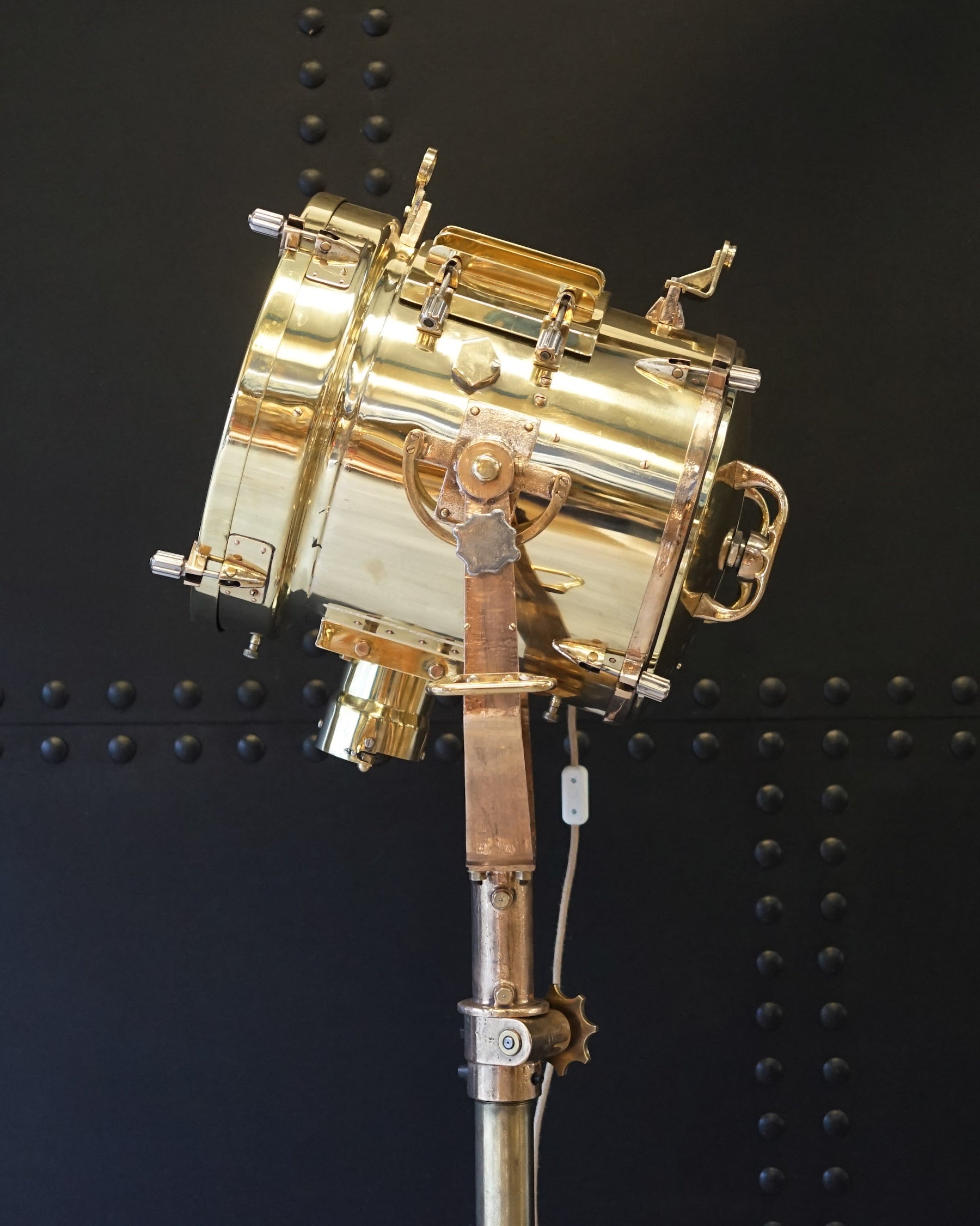 Royal Navy Warship Signal Lamp on Stand Trinity Marine