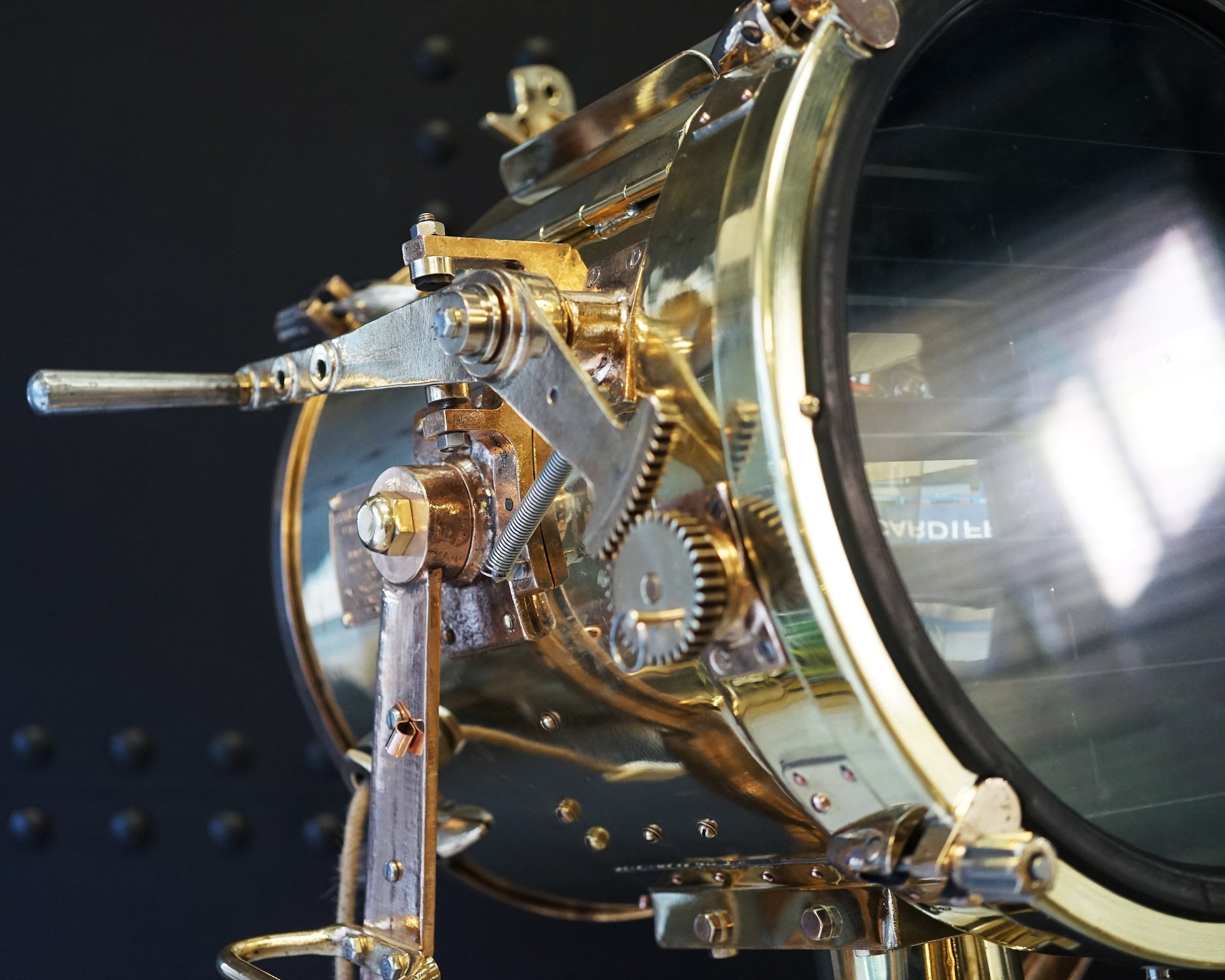 Royal Navy Warship Signal Lamp on Stand Trinity Marine