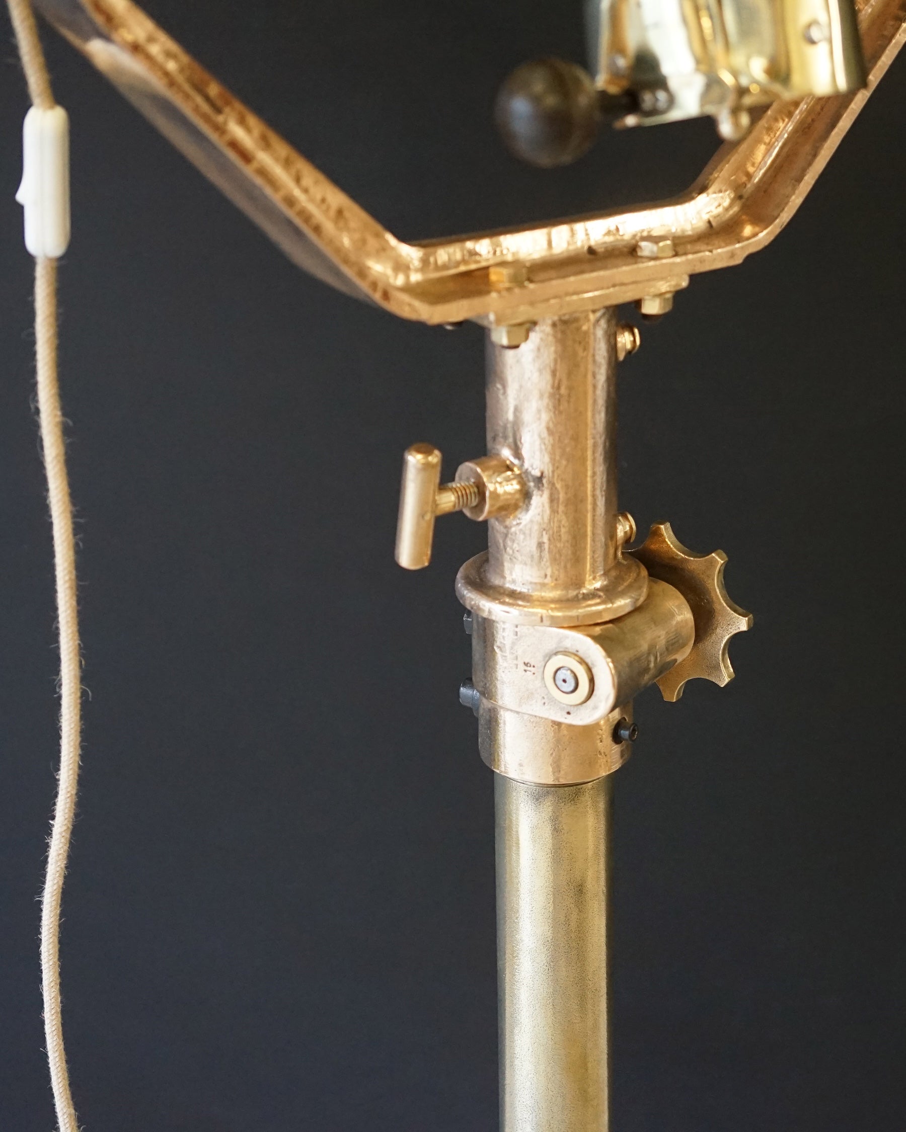 Royal Navy Warship Signal Lamp on Stand Trinity Marine