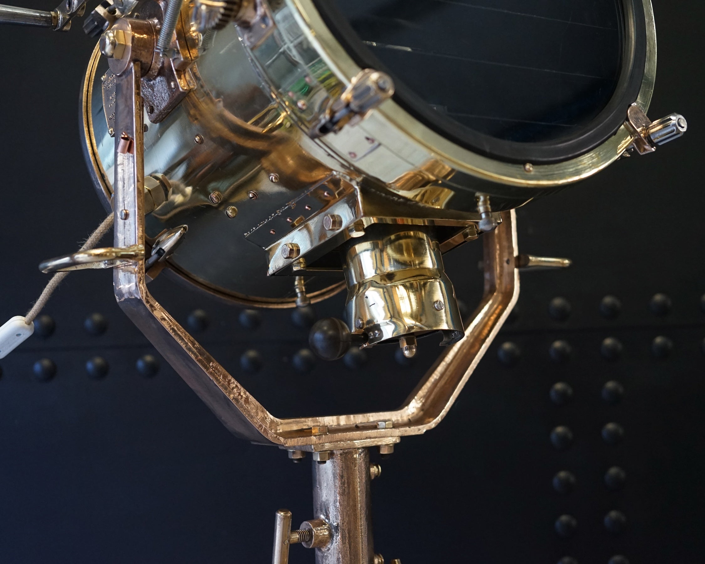 Royal Navy Warship Signal Lamp on Stand Trinity Marine