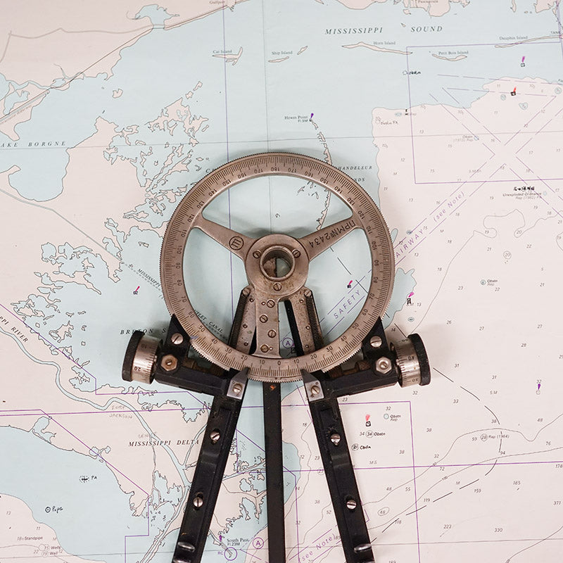 1980s 6in Diameter Russian Naval Station Pointer Trinity Marine
