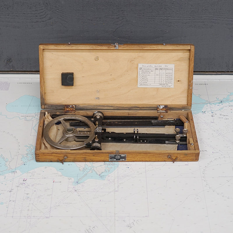 1980s 6in Diameter Russian Naval Station Pointer Trinity Marine