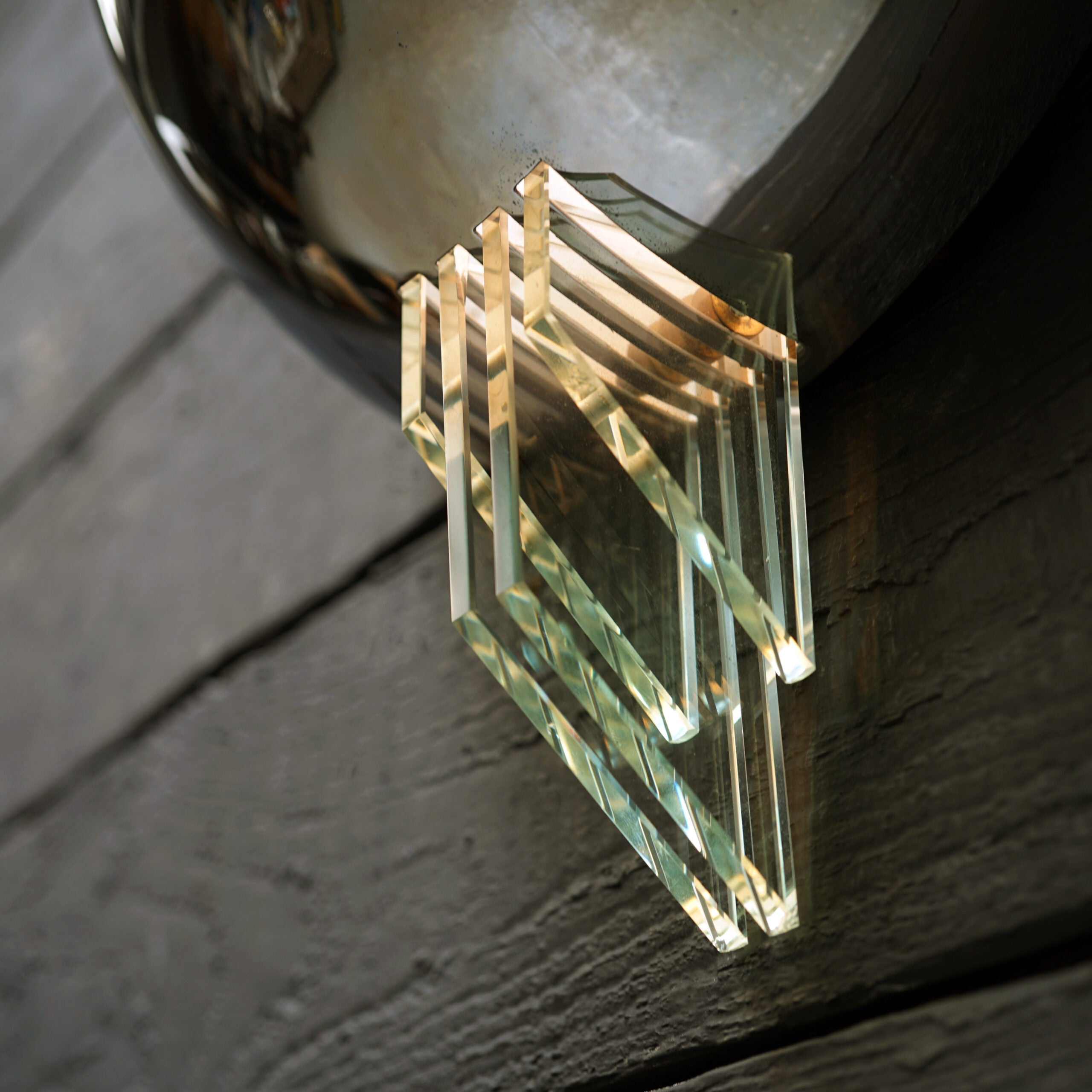 SS France Deco Wall Sconces Trinity Marine