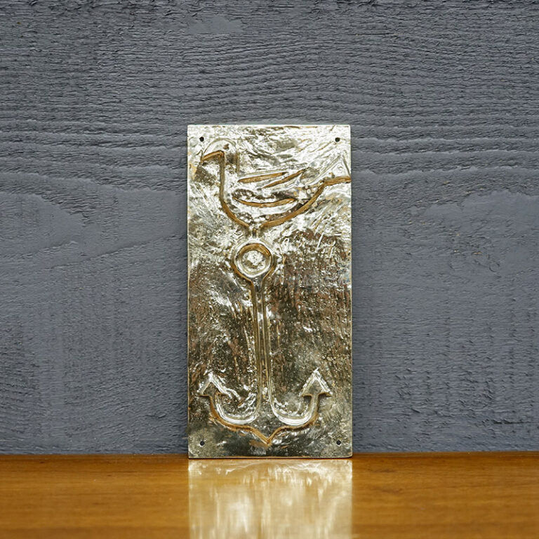 SS Kenya Castle / SS Amerikanis Liner Brass Relief Trinity Marine