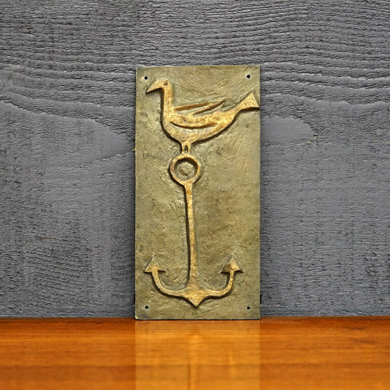 SS Kenya Castle / SS Amerikanis Liner Brass Relief Trinity Marine