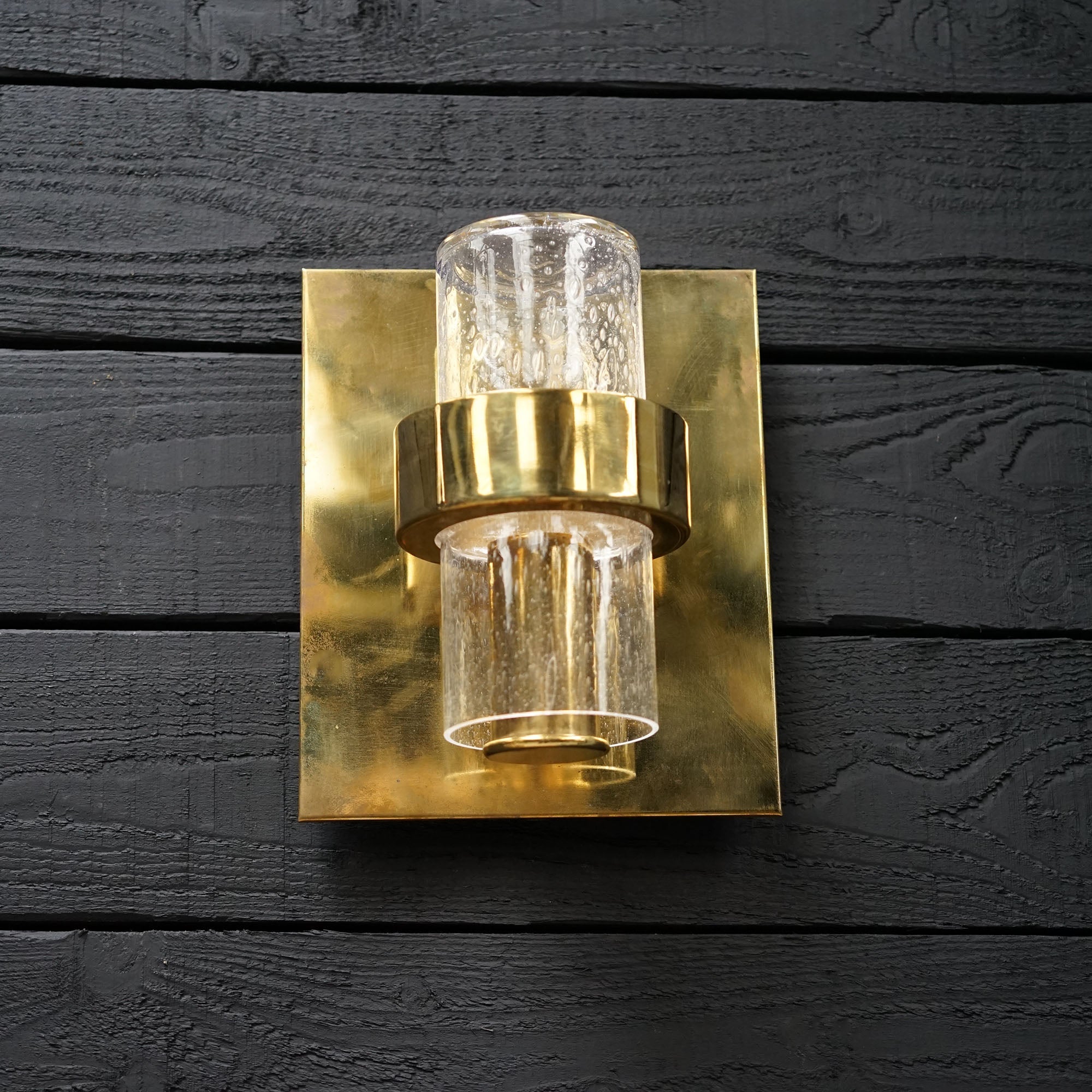 SS France Fjord Deck Brass Wall Sconce Trinity Marine