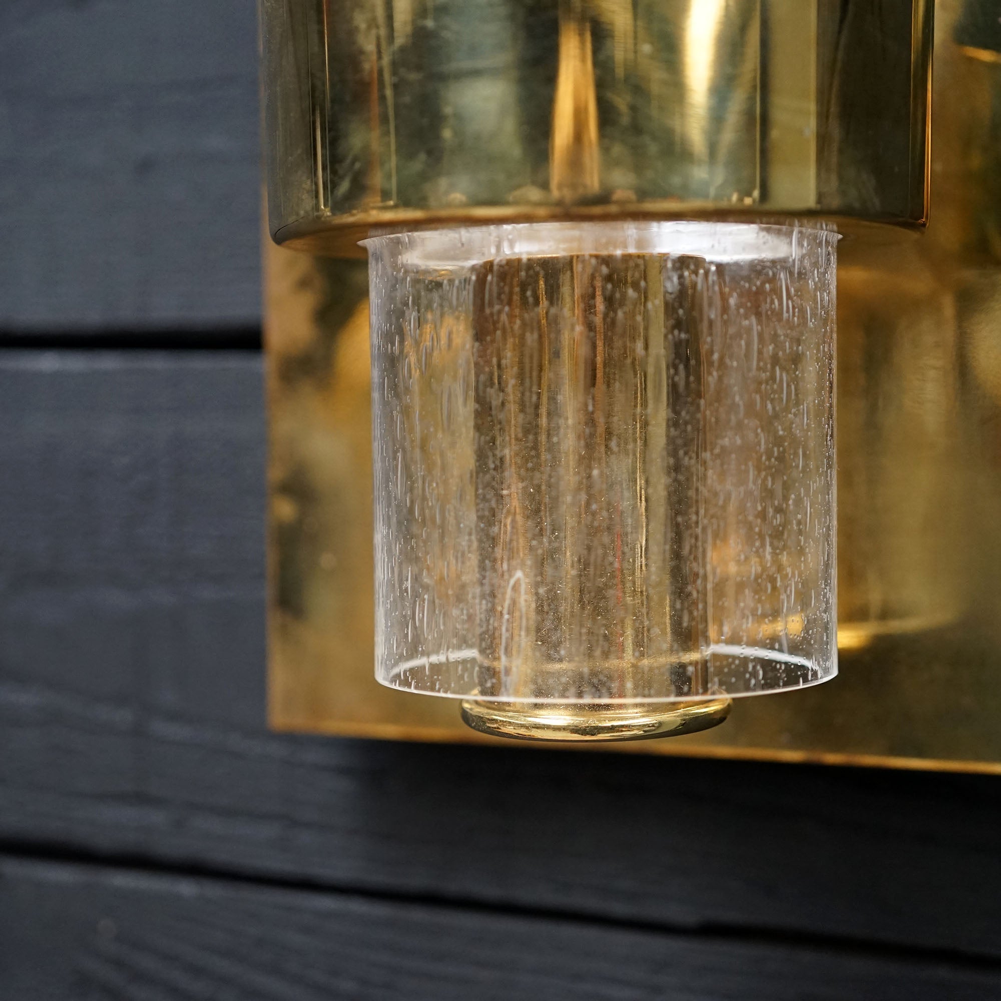 SS France Fjord Deck Brass Wall Sconce Trinity Marine