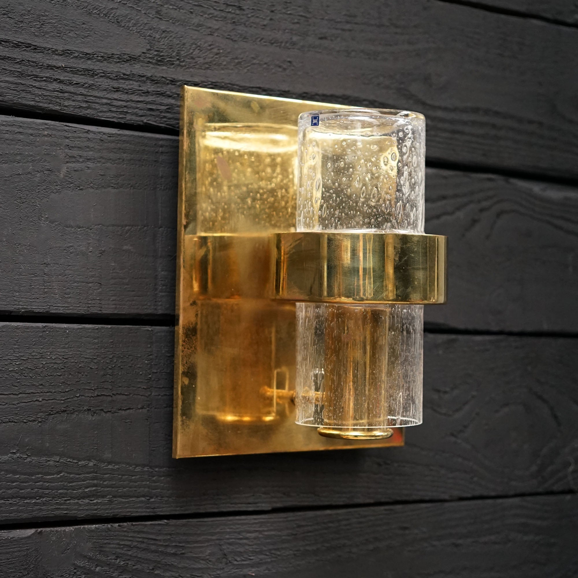 SS France Fjord Deck Brass Wall Sconce Trinity Marine