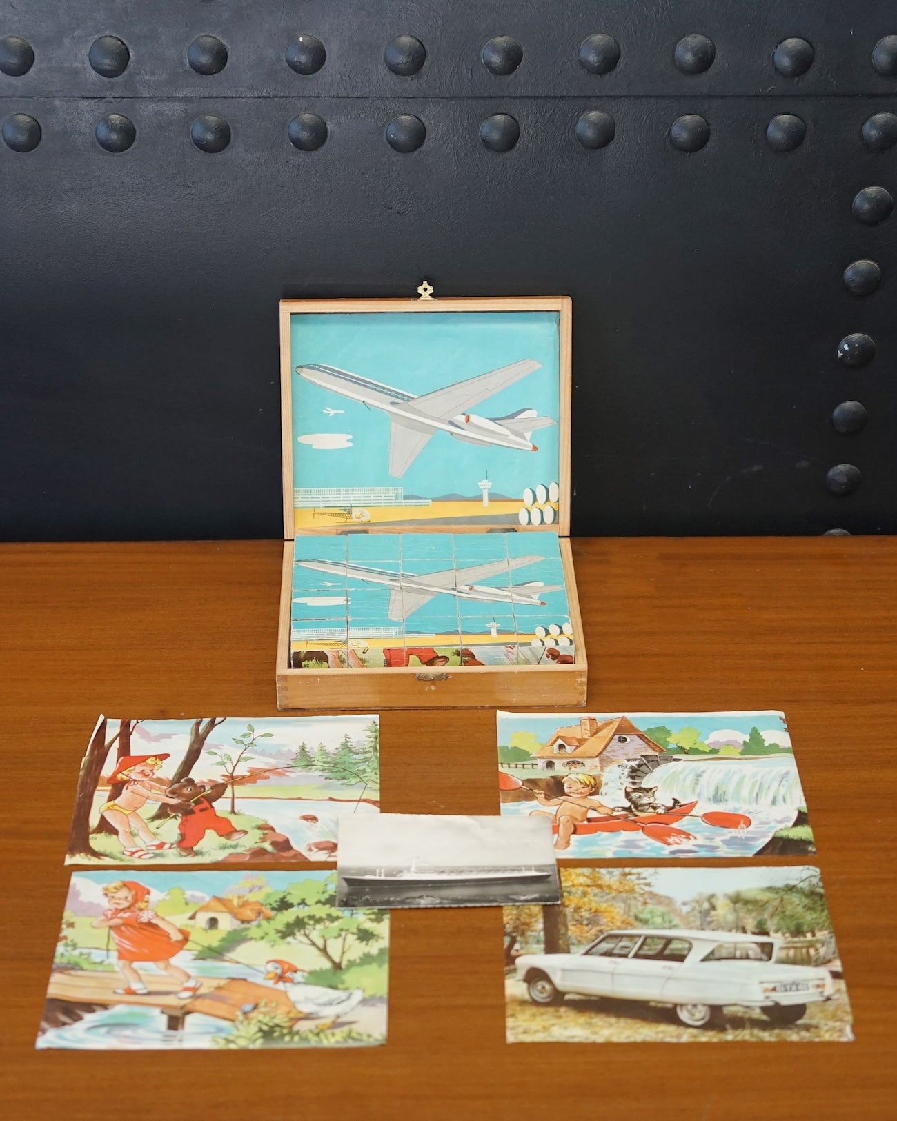Rare French Line Cube Puzzle Trinity Marine