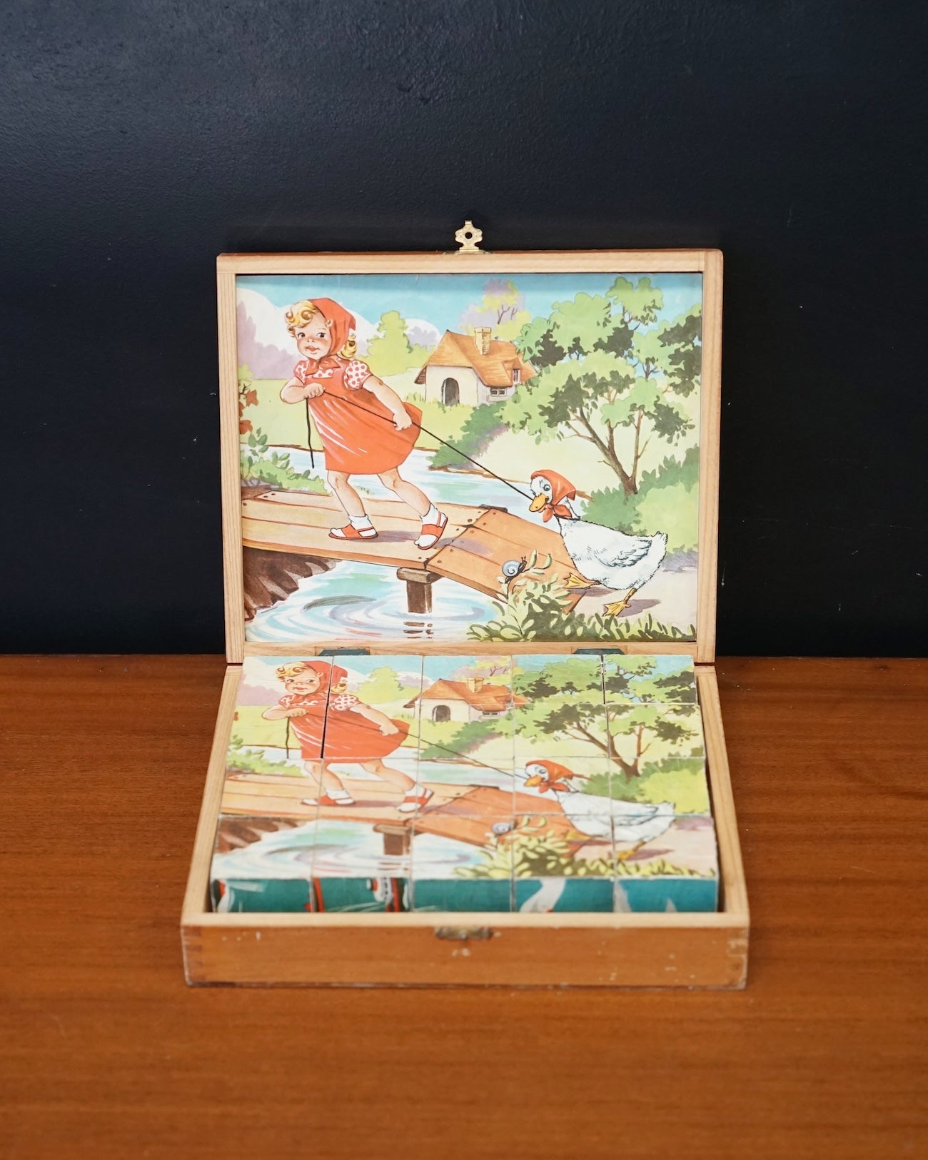 Rare French Line Cube Puzzle Trinity Marine