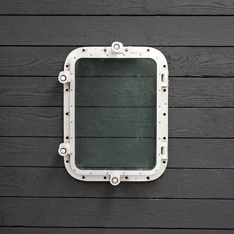Salvaged Aluminium 4 Dial Opening Ships Window Trinity Marine