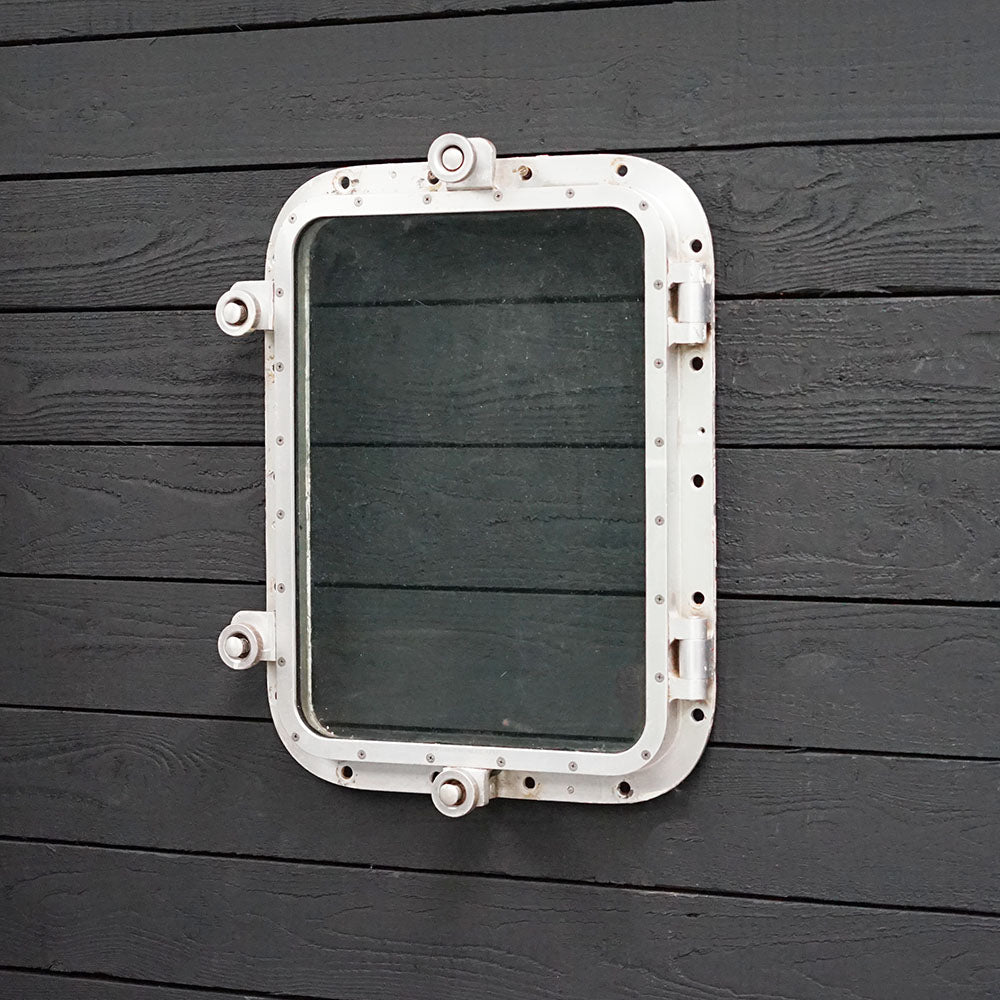 Salvaged Aluminium 4 Dial Opening Ships Window Trinity Marine