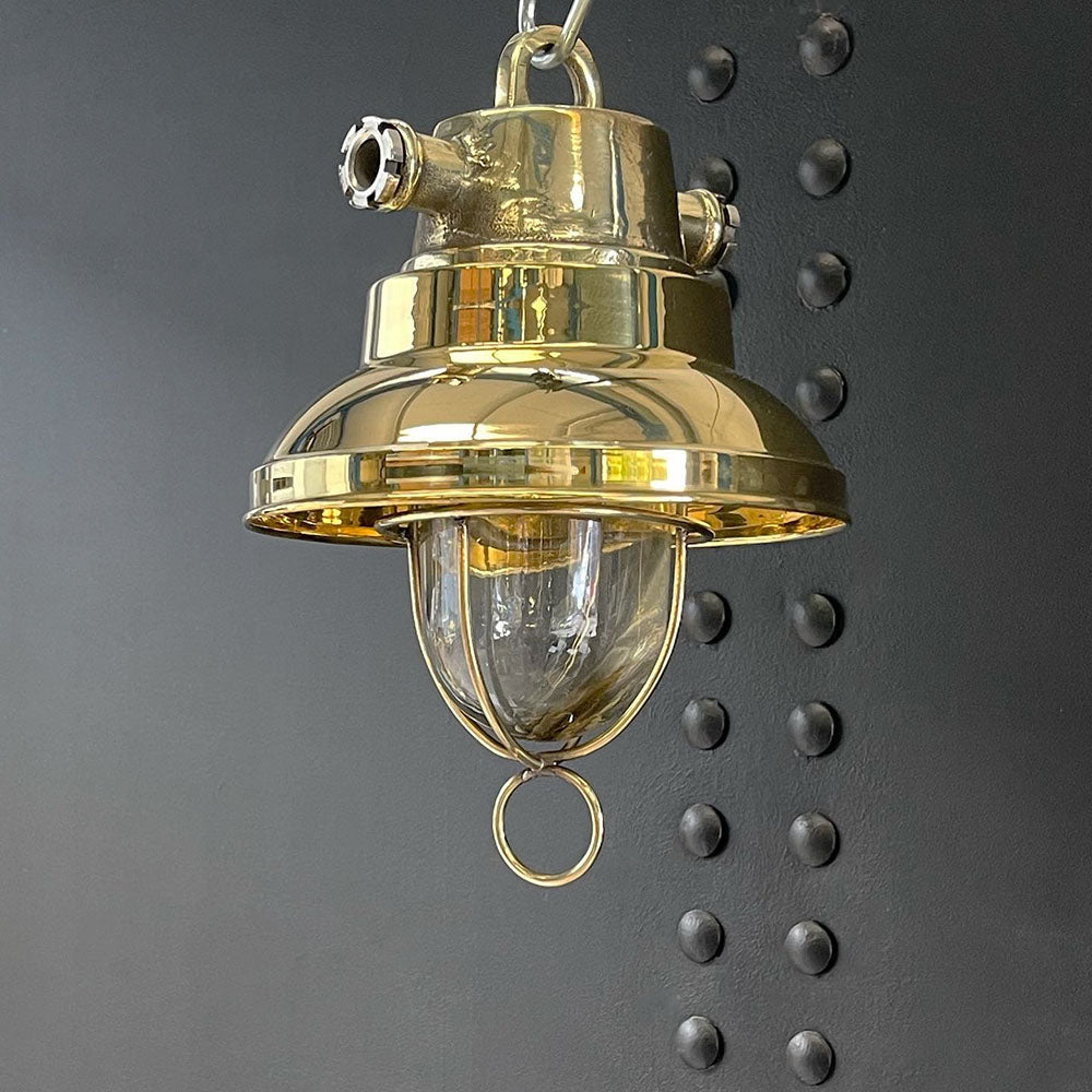 Ships Inspection Pendant Light ex German Merchantman Trinity Marine