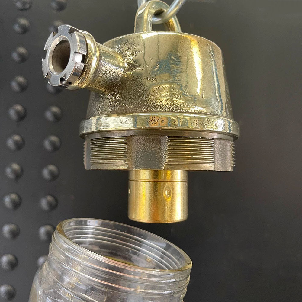Ships Inspection Pendant Light ex German Merchantman Trinity Marine