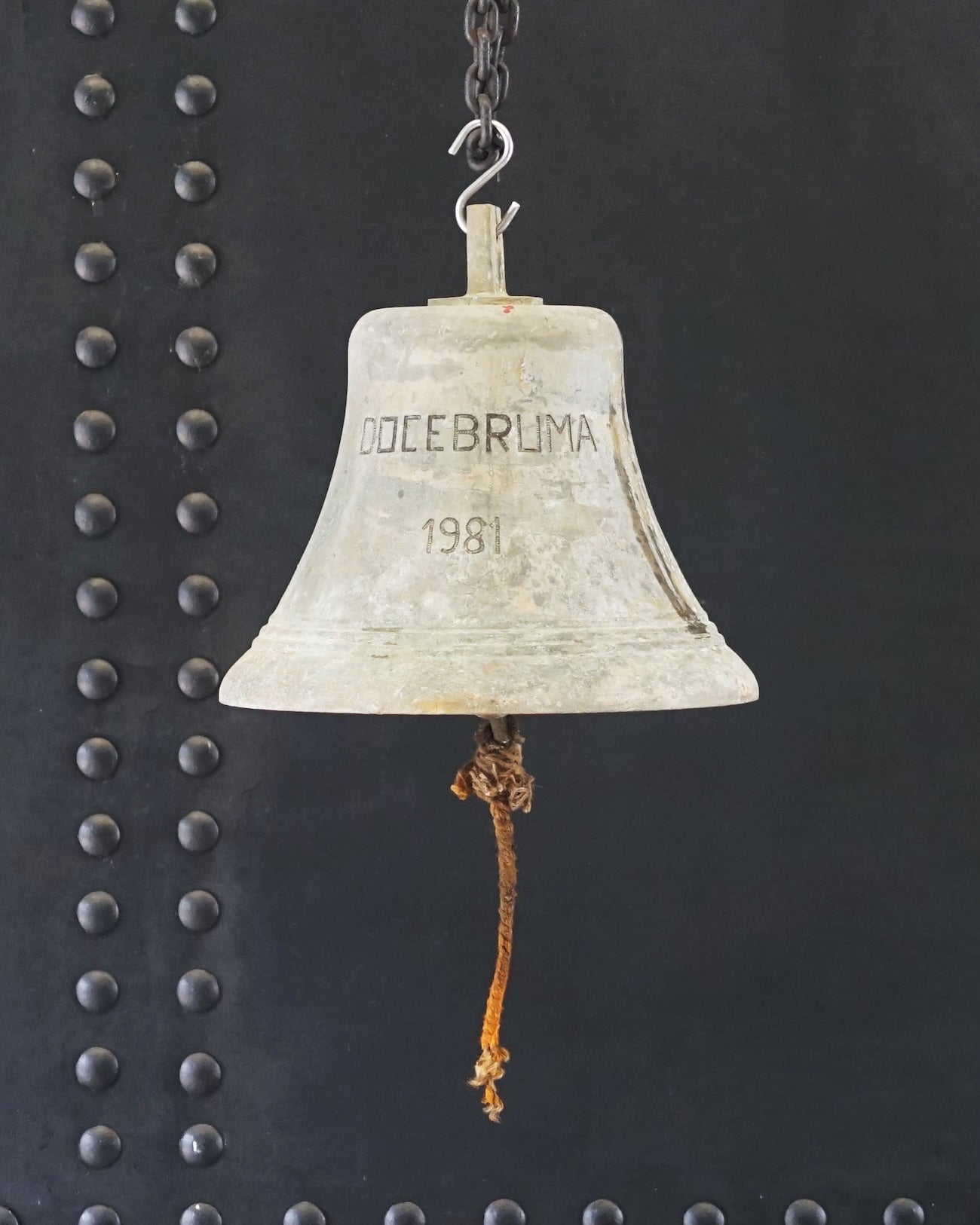 Ships Bell from MV Docebruma 1981 Trinity Marine
