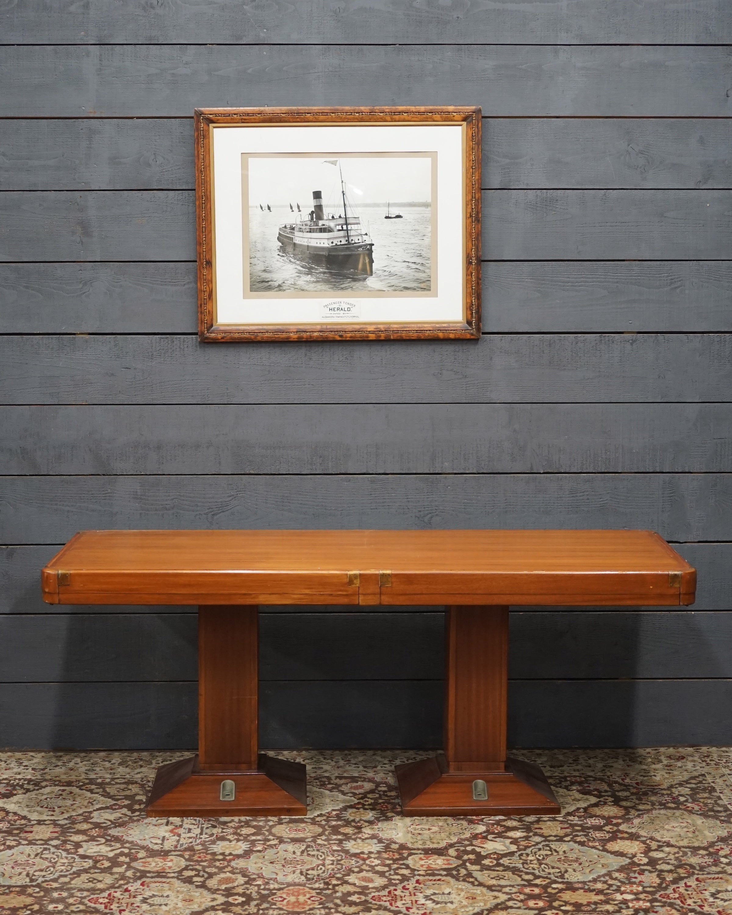 1st Class Dining Room Table Ex SS Olympia Trinity Marine