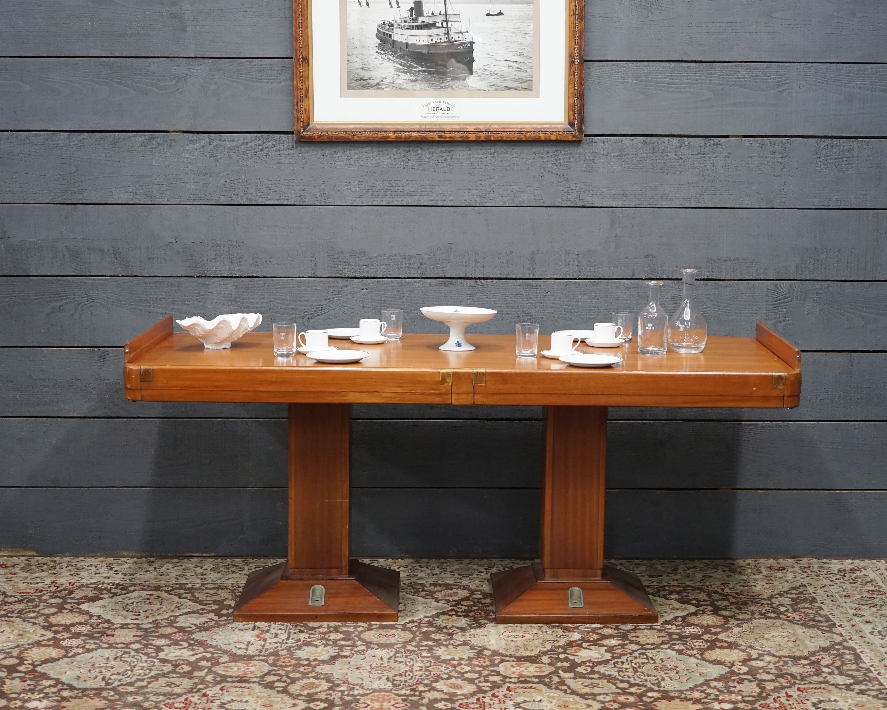 1st Class Dining Room Table Ex SS Olympia Trinity Marine