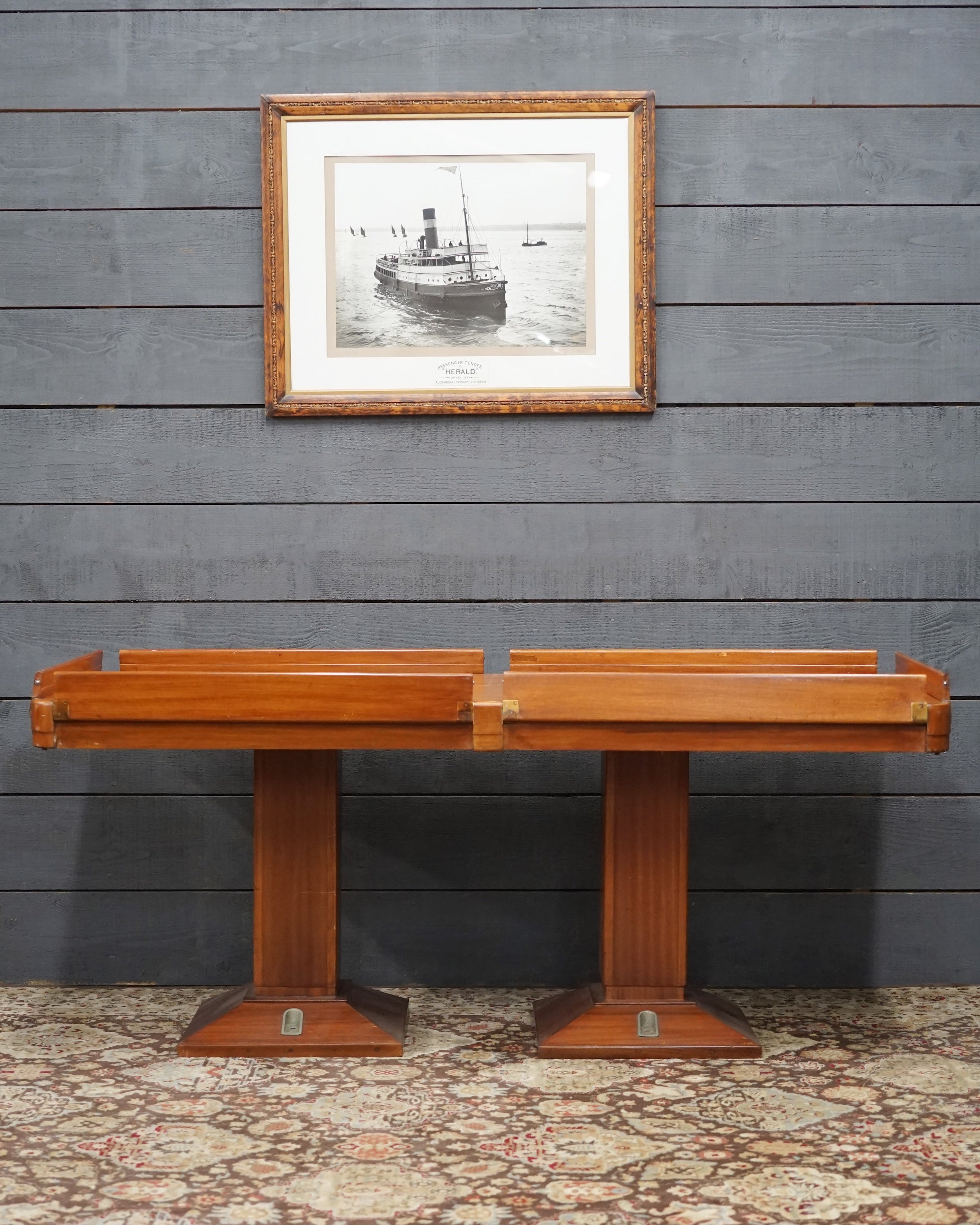 1st Class Dining Room Table Ex SS Olympia Trinity Marine