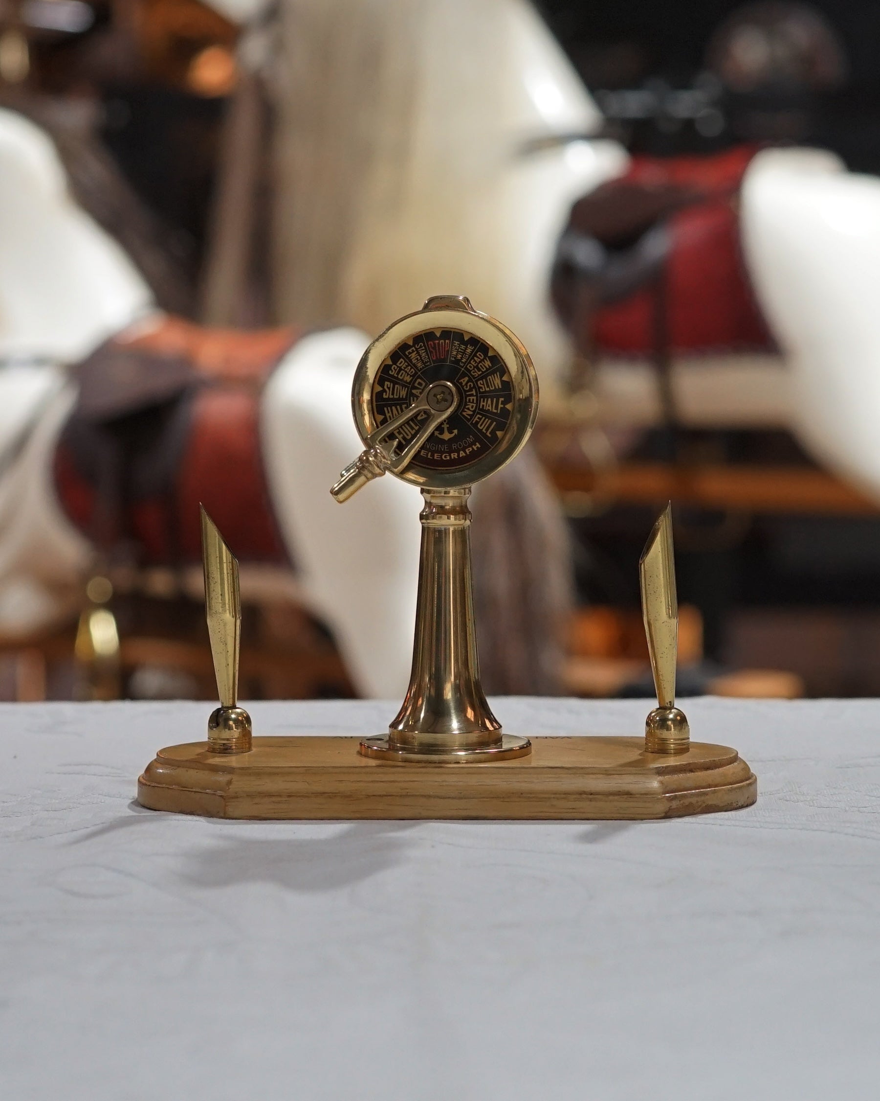 Ships Telegraph Desk Piece from Holland Trinity Marine