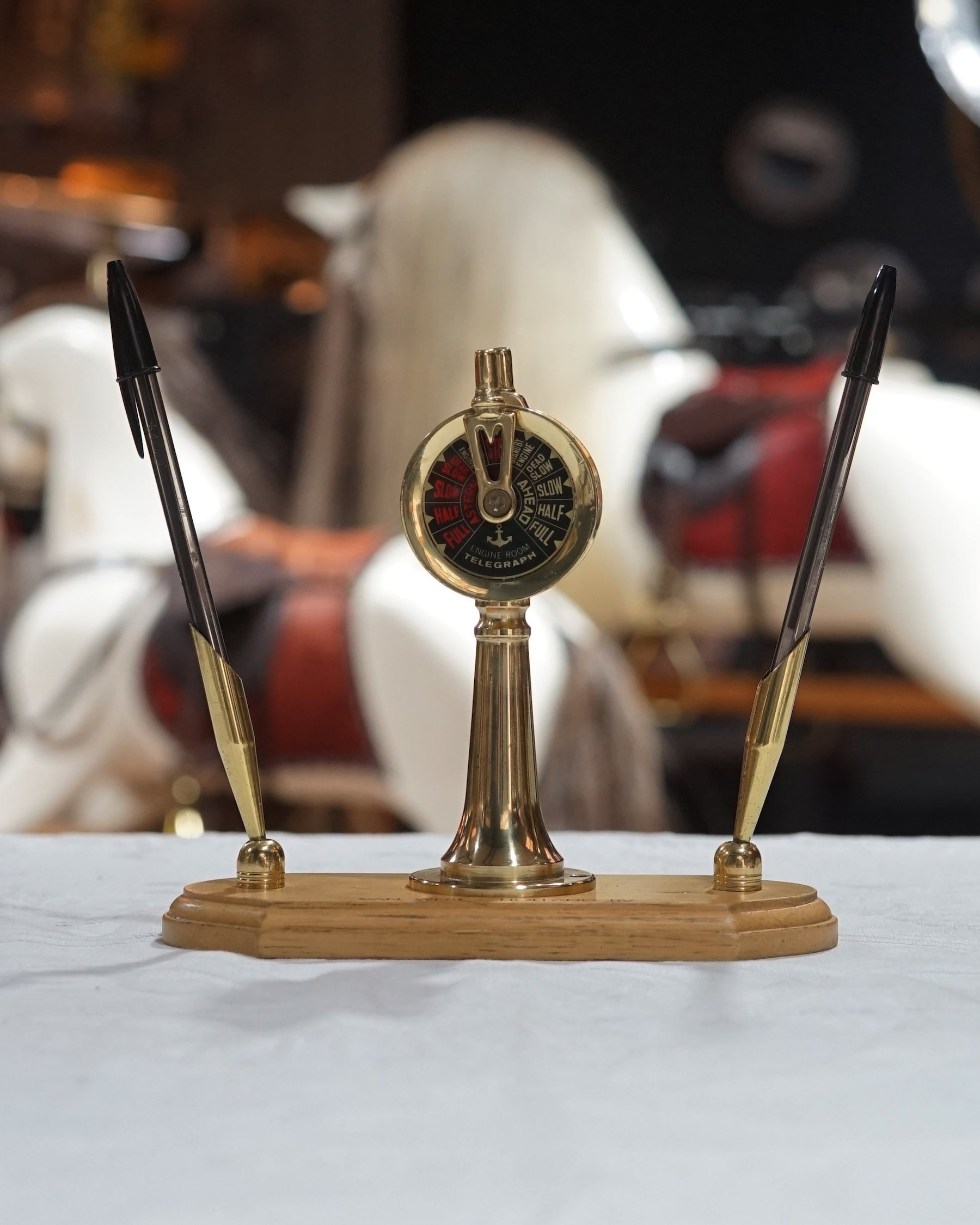 Ships Telegraph Desk Piece from Holland Trinity Marine