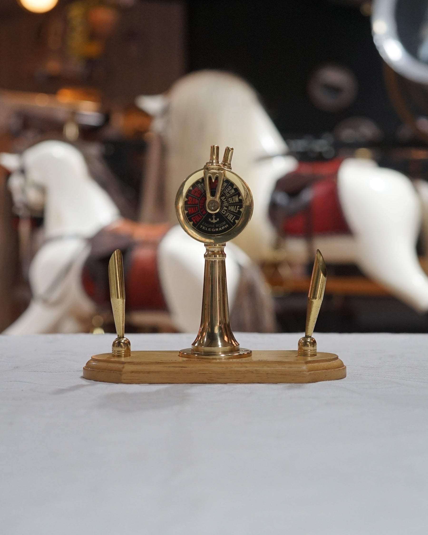 Ships Telegraph Desk Piece from Holland Trinity Marine