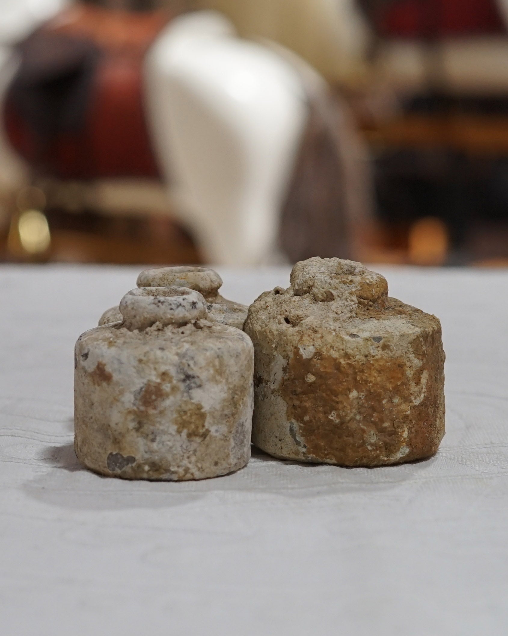 Shipwreck Inkwells from SS Sphene Trinity Marine