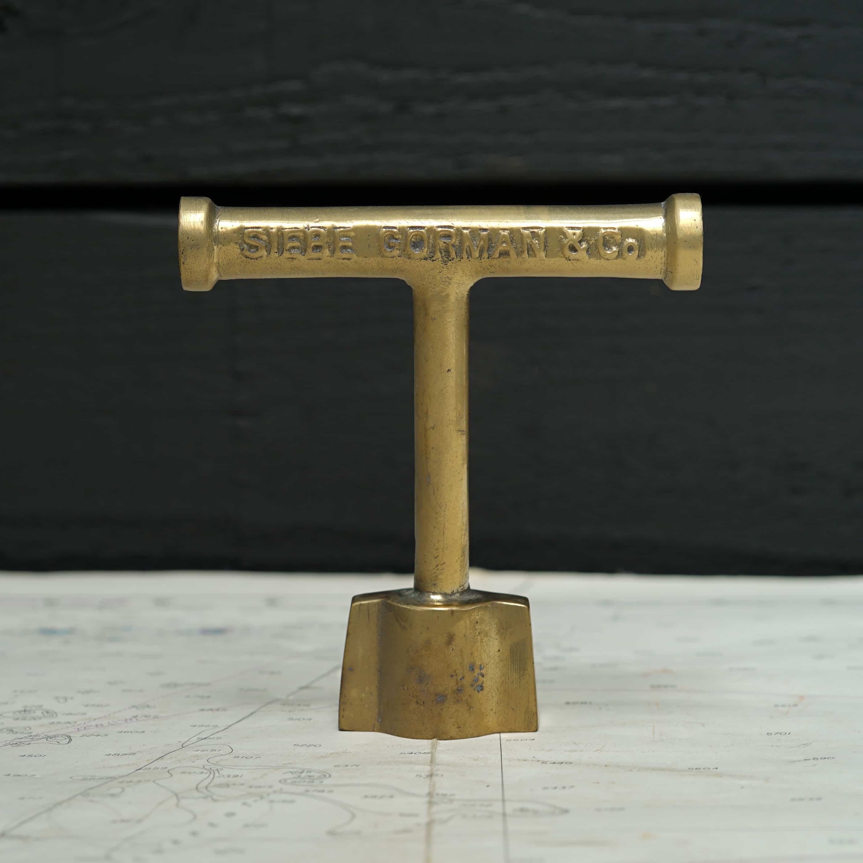 Vintage Siebe Gorman Helmet T Wrench Trinity Marine