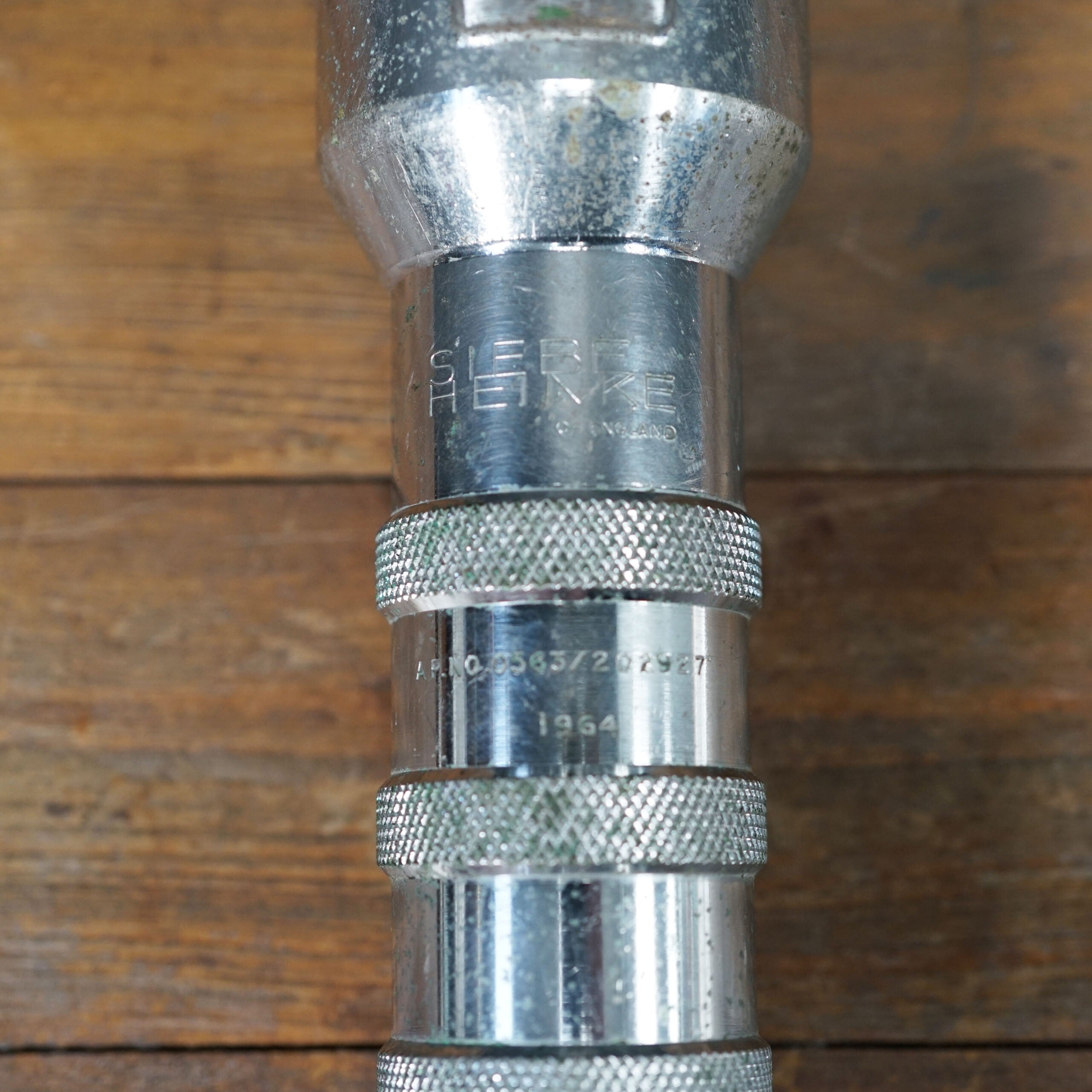 Rare Siebe Heinke Divers Torch – 1964 Trinity Marine