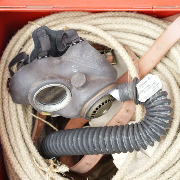 Cased Siebe Gorman Antipoy's Breathing Apparatus - 1956 Trinity Marine